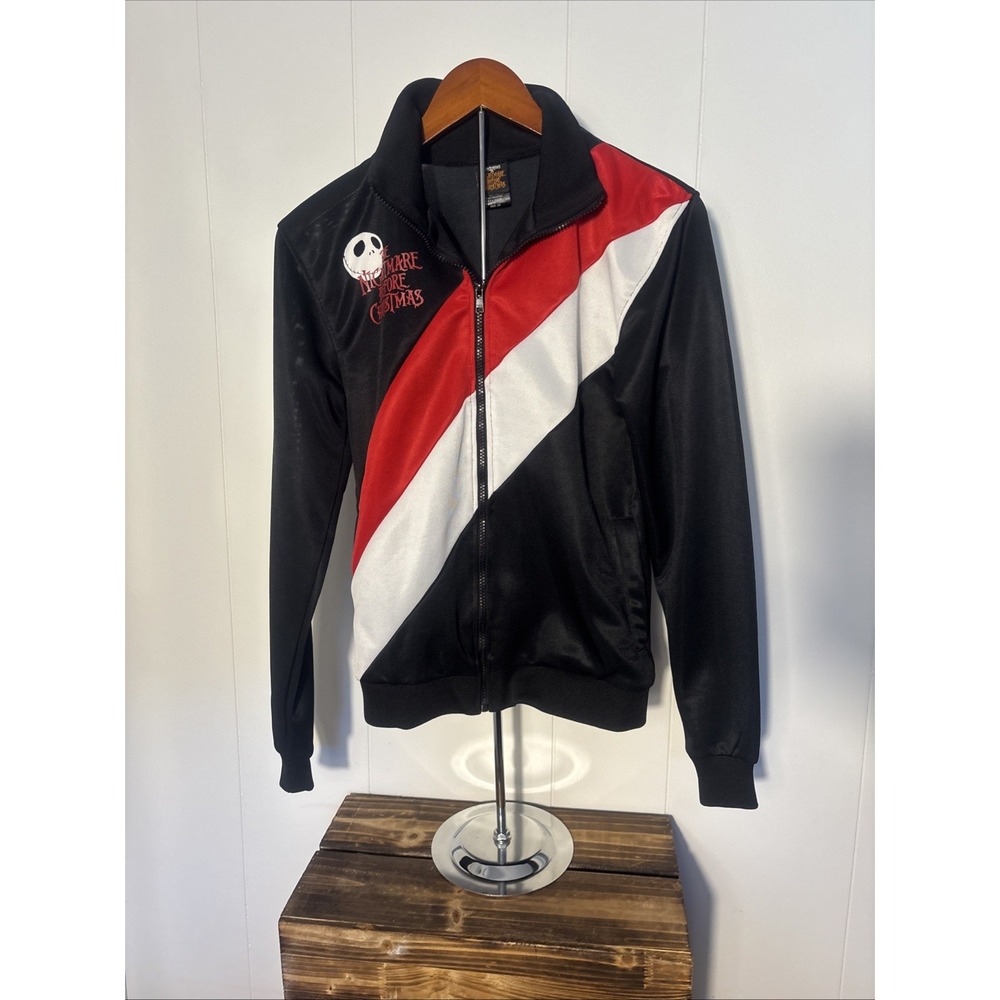 Nightmare Before Christmas~Jack Skellington Full~Zip Track Jacket SZ XSmall